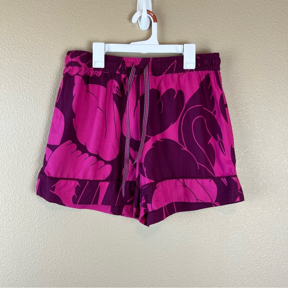 Cecilia Pettersson for Anthropologie purple swan shorts - Picture 5 of 12